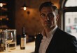 © Aliaksandr Barouski - Elegant man in refined casual attire at a wine bar, exuding sophistication