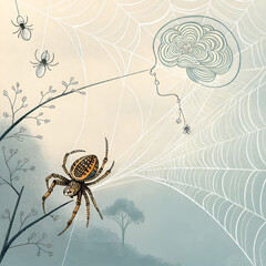 spider on web