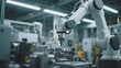 © Blithe - Robotic Arm Performing Precision Tasks in a Modern Manufacturing Facility