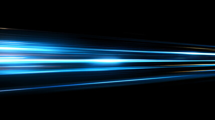 Wall Mural - Abstract Light Streaks of Digital Speed