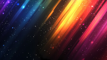 Wall Mural - Colorful Abstract Space Background