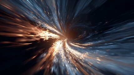 Wall Mural - abstract space background with swirling light and color, creating a dynamic and futuristic design, p