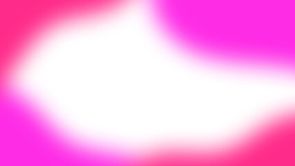 Canvas Print - abstract pink wave element blurred with transparent background