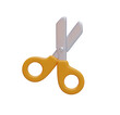© Hridoy - 3D Rendered Orange and Silver Scissors