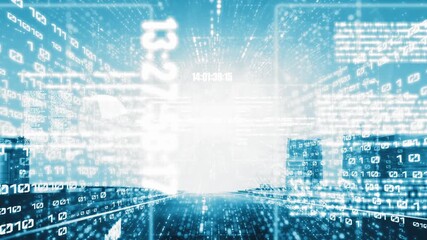 Wall Mural - software development, application programming code and tacit computer coding . concept of smart digi