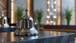 © leon - Hotel reception bell service desk call for assistance luxury travel stay