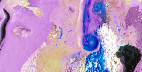 Wall Mural - Seamless Ocean Parchment and Grunge Texture in Abstract Art
