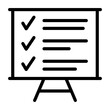 © Fauzul - Presentation board icon