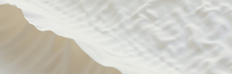 crumpled white handmade paper visible fibres organic texture lit soft diffused natural light top left