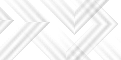 Wall Mural - abstract grey lines on white background with luxury shapes square background. modern pattern elegant