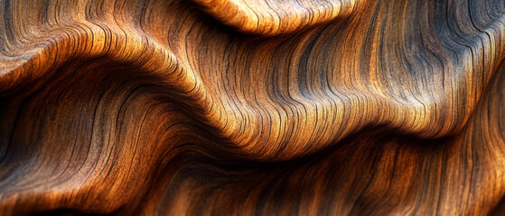 Wall Mural - Abstract background with wavy texture. Applicable in design projects and for creating visual effects.
