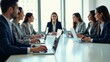 © Oman - group of business people working together