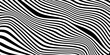 © zainuddin - Abstract optical illusion wave black and white lines with distortion effect. Abstract wave background, black and white wavy stripes or lines design,eps10