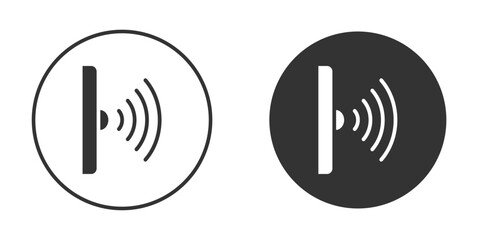 Infrared icon clipart vector designs for graphic projects