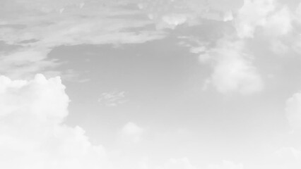 Wall Mural - white cloudy sky for background.