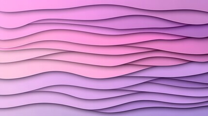 Wall Mural - Abstract Purple Pink Wave Layers Background Texture