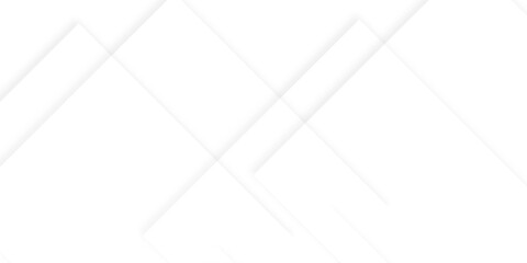 Wall Mural - abstract white background design with layers of textured white transparent material in triangle and 