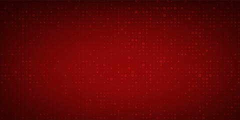 Vector streaming binary code red background. Data and technology, decryption and encryption, computer background numbers 1,0. Coding or Hacker concept. Vector illustration. eps 10