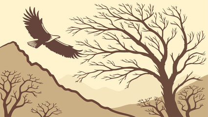 bird on tree