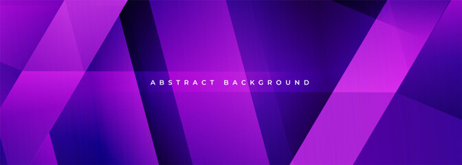 Wall Mural - pink and purple modern abstract wide banner design. minimalist abstract background with diagonal geo