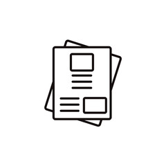 site icon collection .design style with background