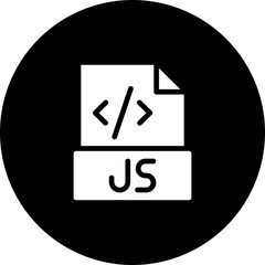 Wall Mural - Javascript Vector Icon Design