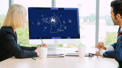 Generative AI virtual assistant tools for prompt engineer and user for ease of engage artificial intelligence AI technology help people to work with generative AI functions by prompting the AI brisk