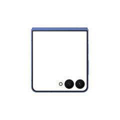 Wall Mural - blue shadow flip smartphone similar to android device without screen and background. only frames. te