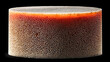 © Anom S. - Close up of porous ceramic cylinder with orange hue showcasing complex structure and advanced material for industrial applications