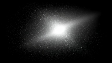Wall Mural - abstract galaxy forming sequence. digital creation of cosmic dust and bright light in deep space cos