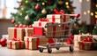 © Nurul - Christmas gifts in shopping cart