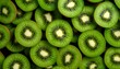 © Qotrun - Close-up of many kiwi slices