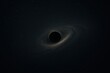 © Luz - Black hole in deep space gravitational lensing event horizon singularity cosmos astronomy celestial art 4k 8k wallpaper
