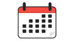 © alfian - Stylized Calendar Icon for Scheduling and Organization, Marking Important Dates and Events
