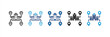 © ali - Hospital icon set multiple style collection