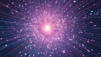 Wall Mural - modern abstract explosion with radiant energy beams and magical shine for web and graphic design