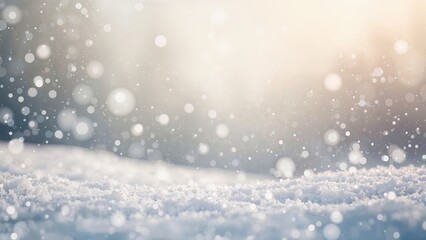 Wall Mural - christmas winter scenery blanketed in snow