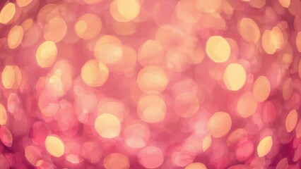 Wall Mural - colorful blurred light spots forming a decorative glitter pattern