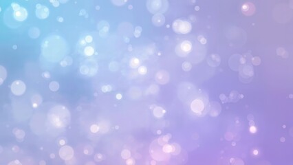Wall Mural - diffuse glow background with glittering circle bokeh, lively pastel colors transitioning from blue t