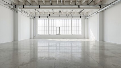 Wall Mural - generous loft living space
