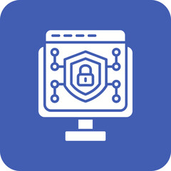 Wall Mural - data protection icon