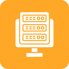 Wall Mural - database icon
