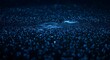 © Suwantono - Ocean's Glittering Sapphire Captivating Water Surface Reflecting Night's Embrace