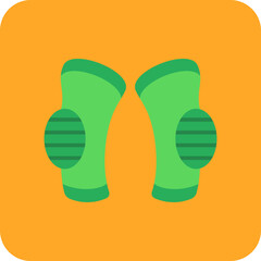 Wall Mural - kneepad icon