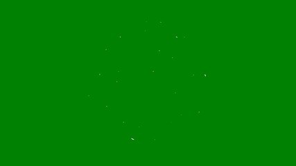  green background white border screen circle dot egg logo green screen animated chromakey background cartoonish movement emotion motion composition gesture design frame