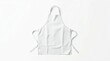 © Studio HK - Blank white apron with strap mockup, top view