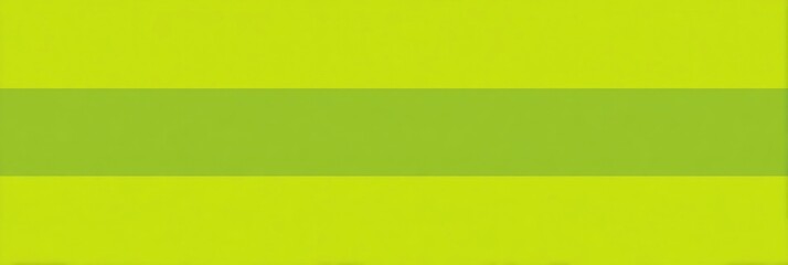 Canvas Print - bright neon yellow background with horizontal green stripe design