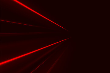 Wall Mural - light speed motion effect. red color spiral glow effect. magic shiny line sparkles and sequins