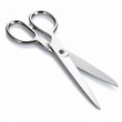 © Muh - Pair of metal scissors, angled