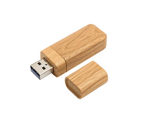 Wall Mural - Stylish USB Flash Drive PNG – Premium Pen Drive with Sleek Design on Transparent Background